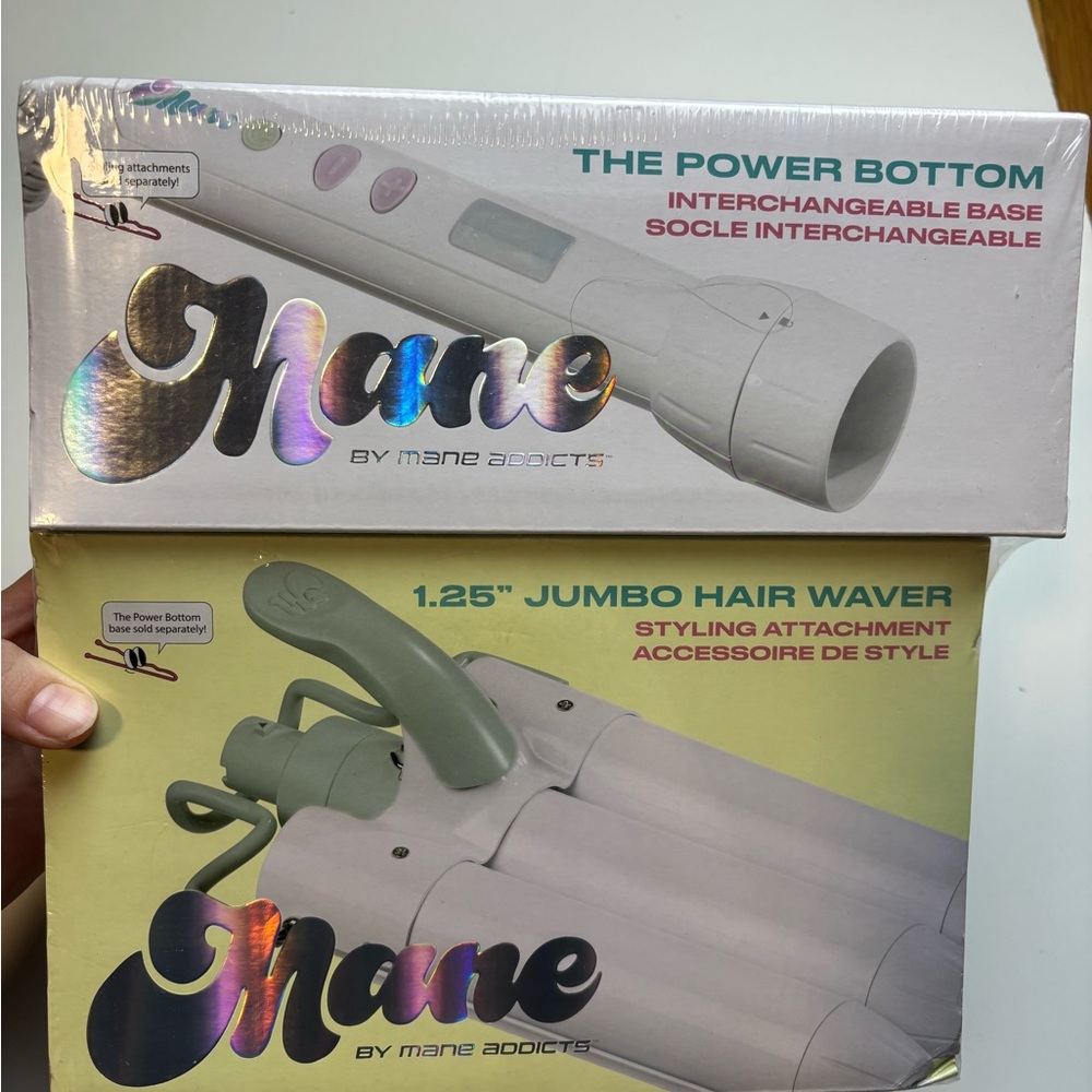 Mane the power bottom and 1.25" jumbo‎ hair waver